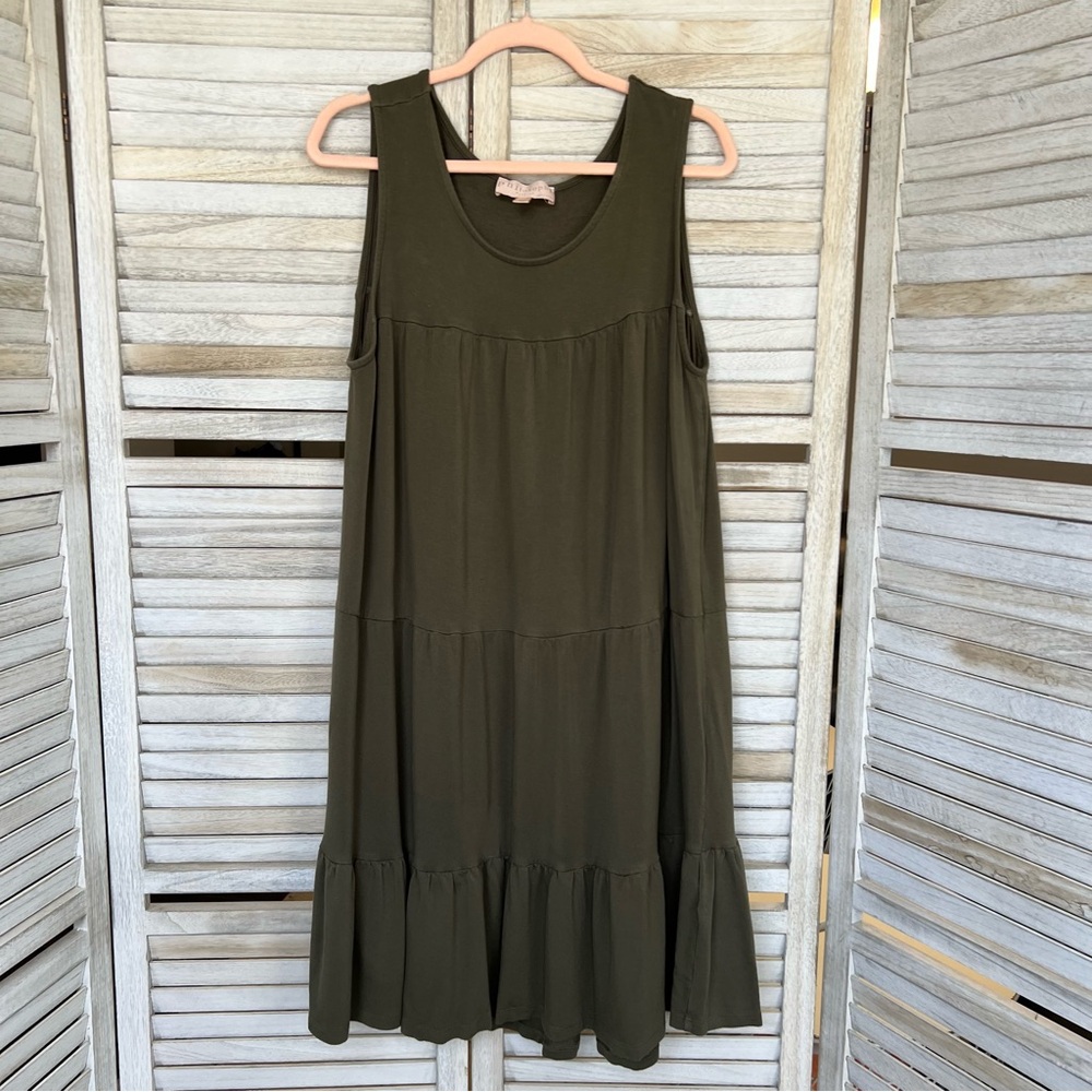 Philosophy Green Midi Dress